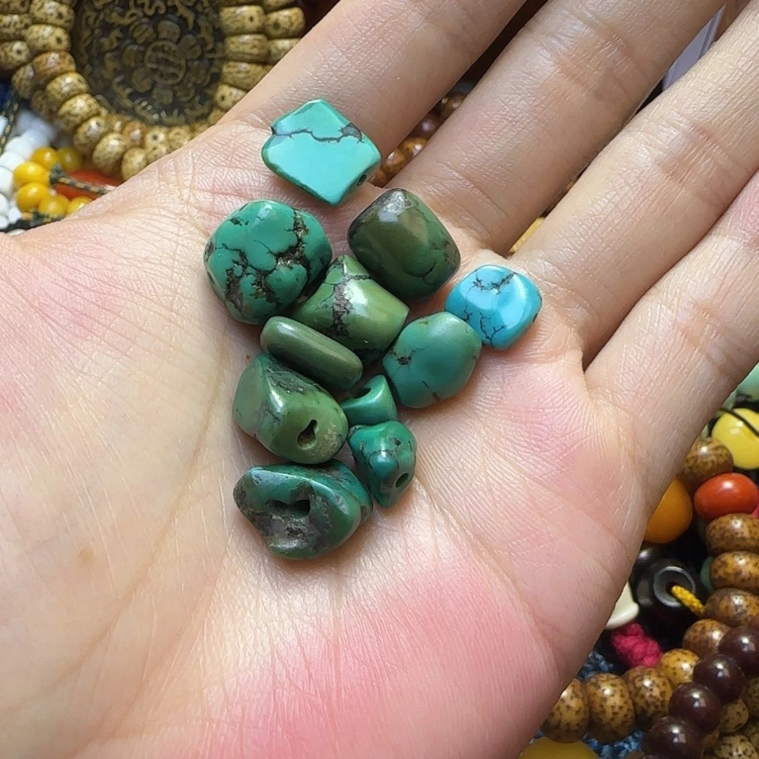 青***人吊坠星月菩提藏传念珠菩提配饰