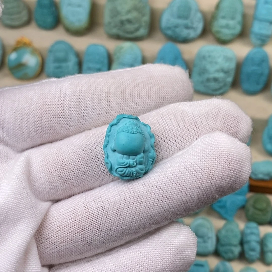 绿松石珠宝奇石未镶嵌