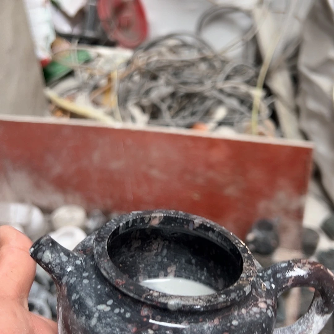 遇壶堂安山玉微瑕玉壶