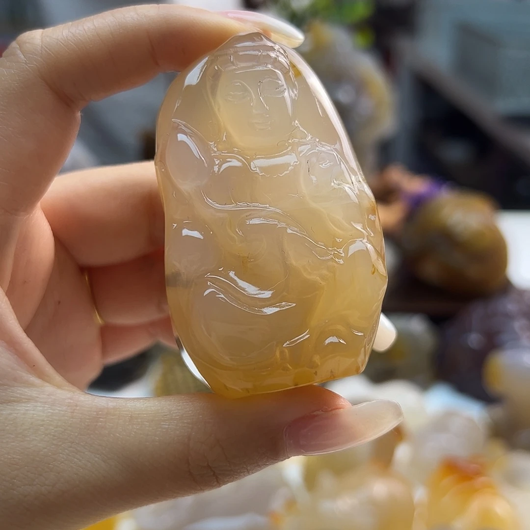 玛瑙/玉髓未镶嵌吊坠(不含链)