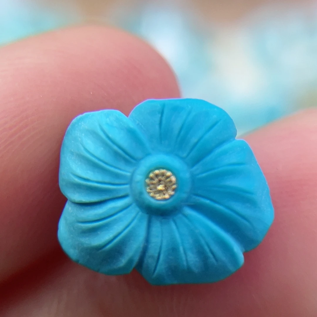 未镶嵌绿松石珠宝奇石