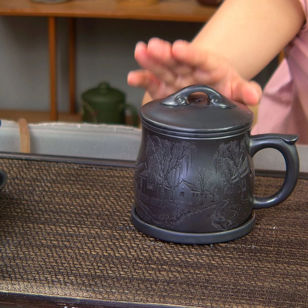 【闪购商品】茶杯紫砂高货放漏