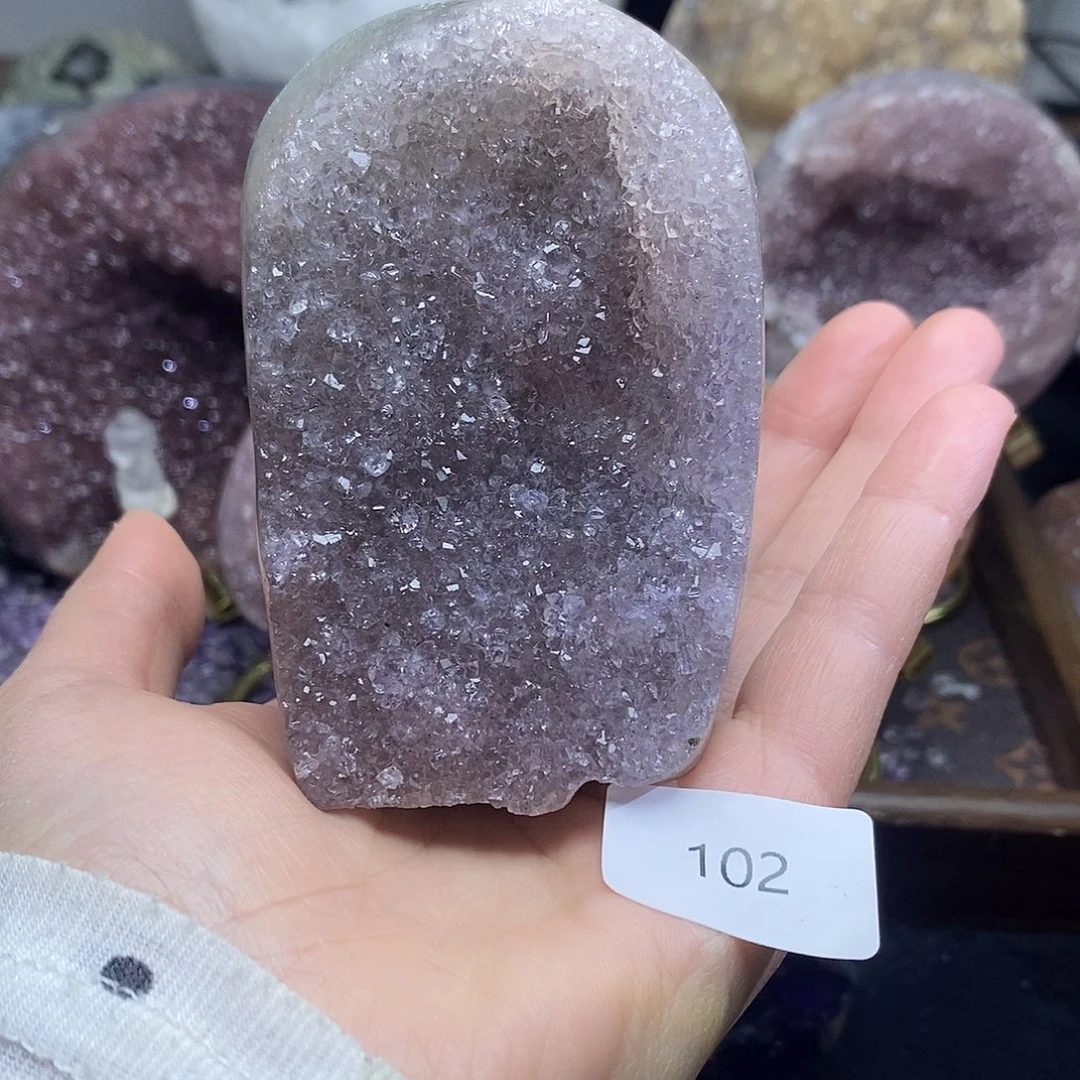 大型摆件（非配饰）紫晶未镶嵌