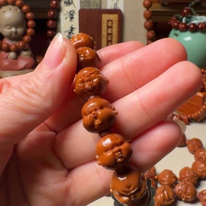 熊****手串/手链橄榄核手工百态