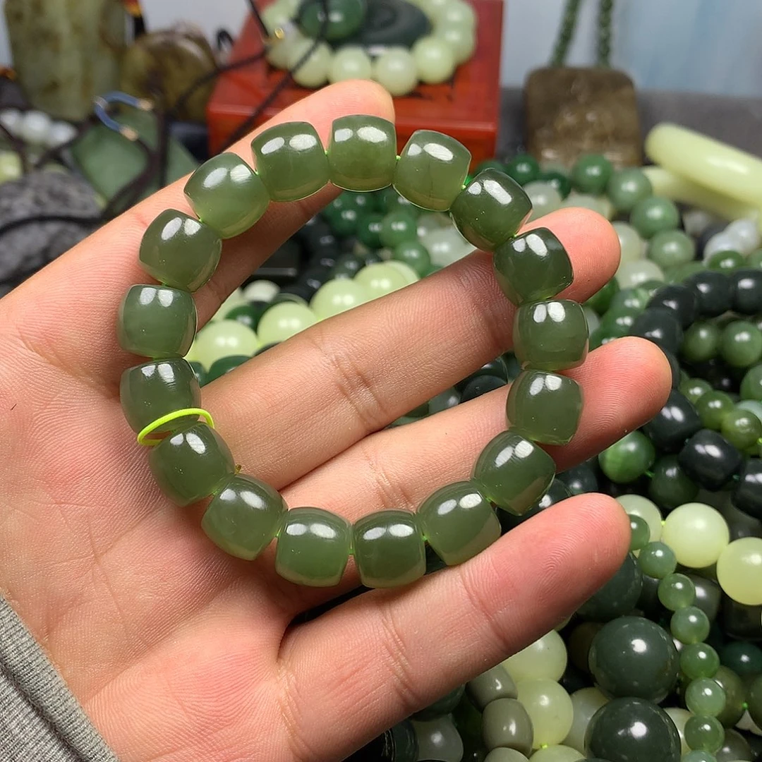 和田玉手链未镶嵌