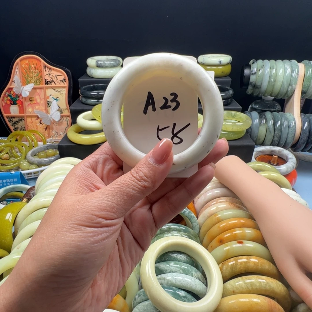蛇纹石玉合金手镯
