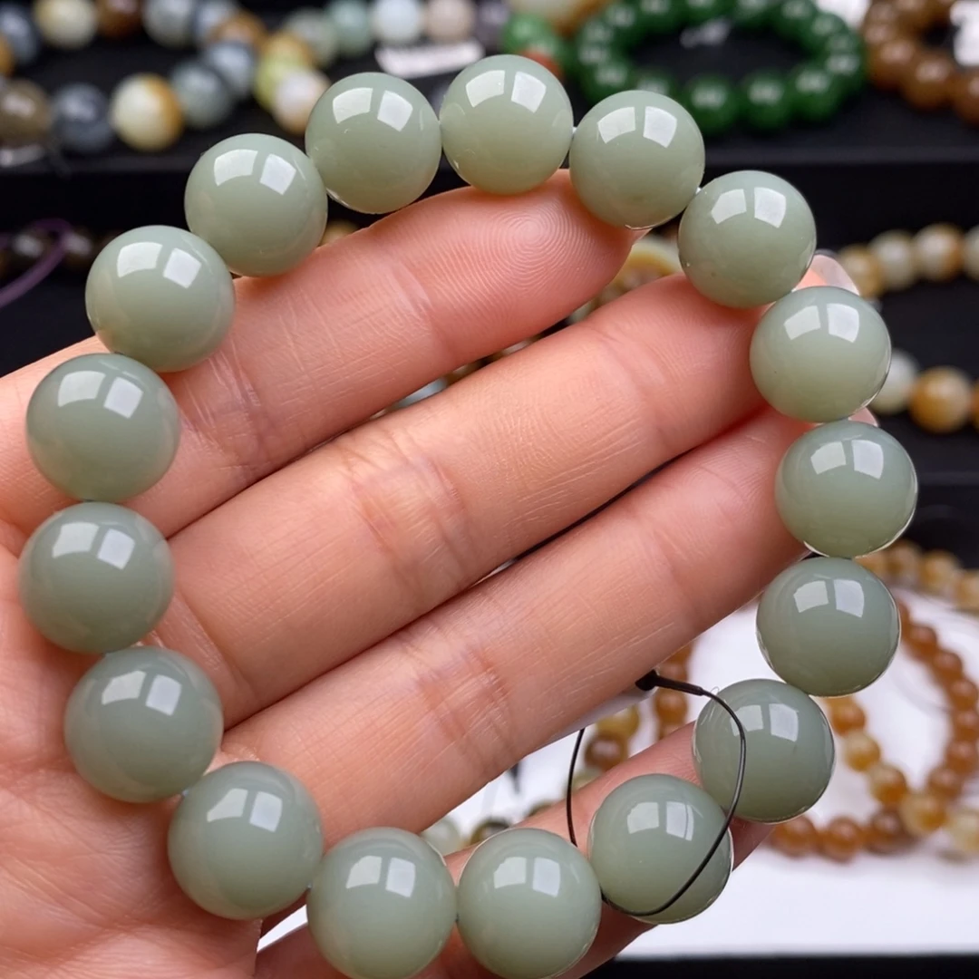 和田玉未镶嵌手串