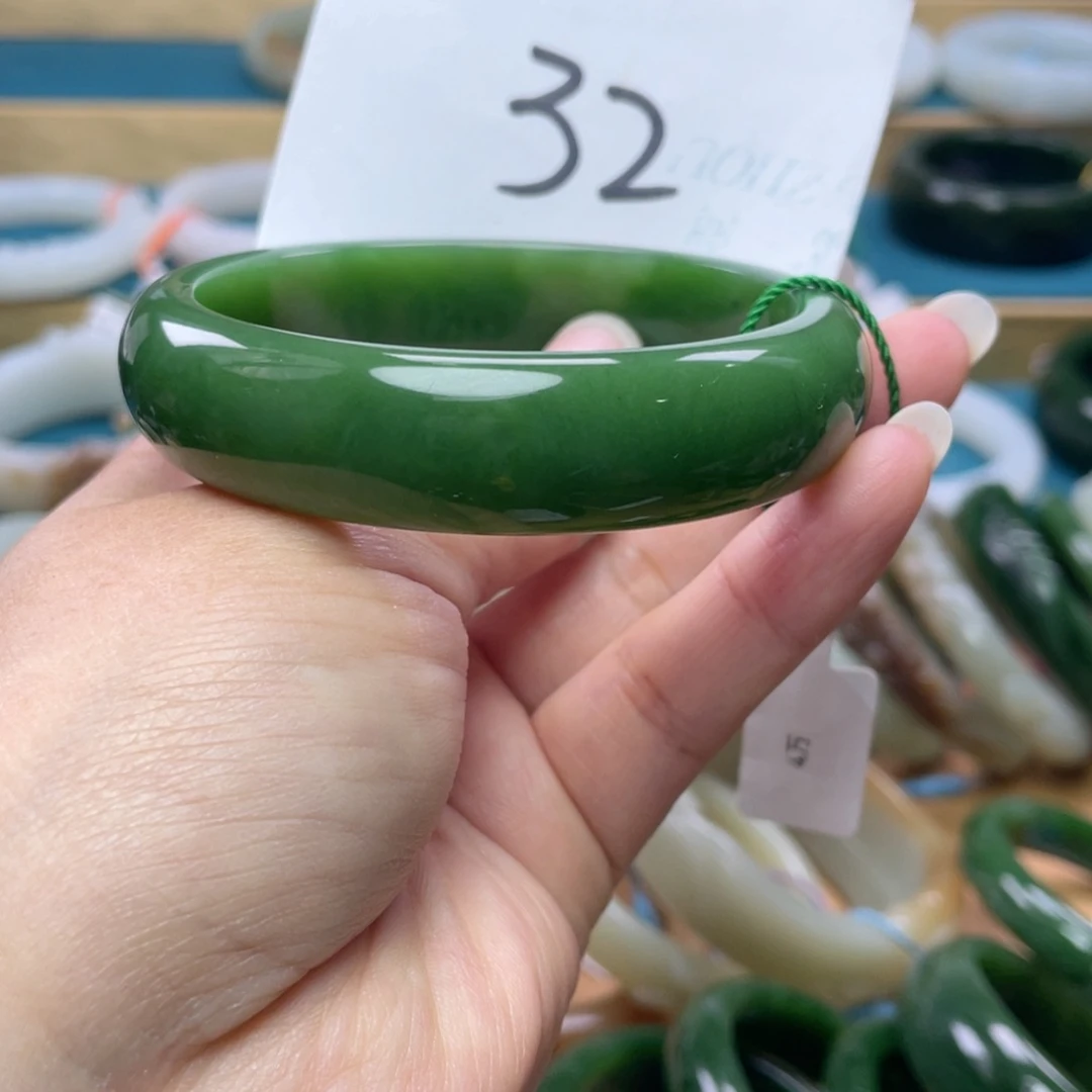 未镶嵌手镯和田玉圈口61