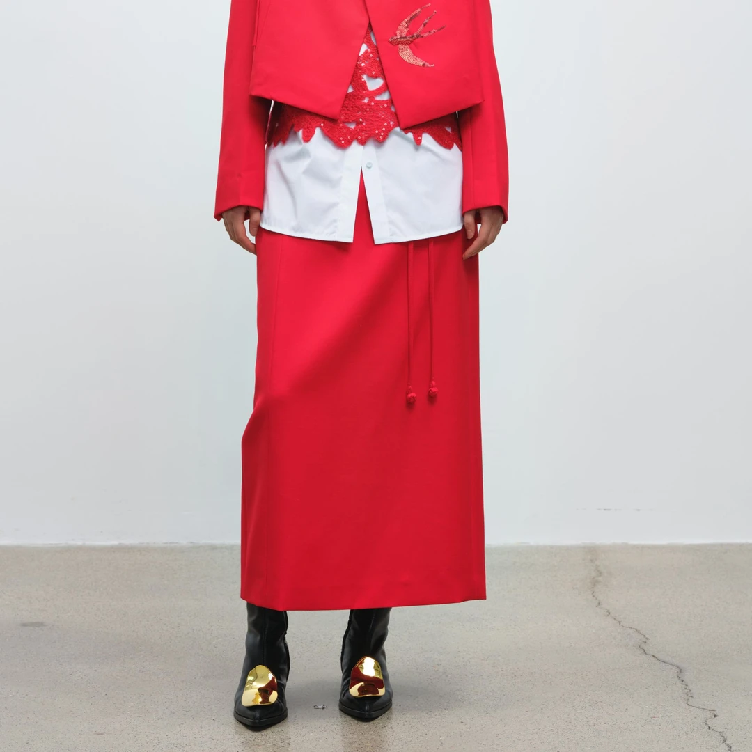 【NO退可换】eonniya 新中式设计感绑带长半裙 WP85SK763R50