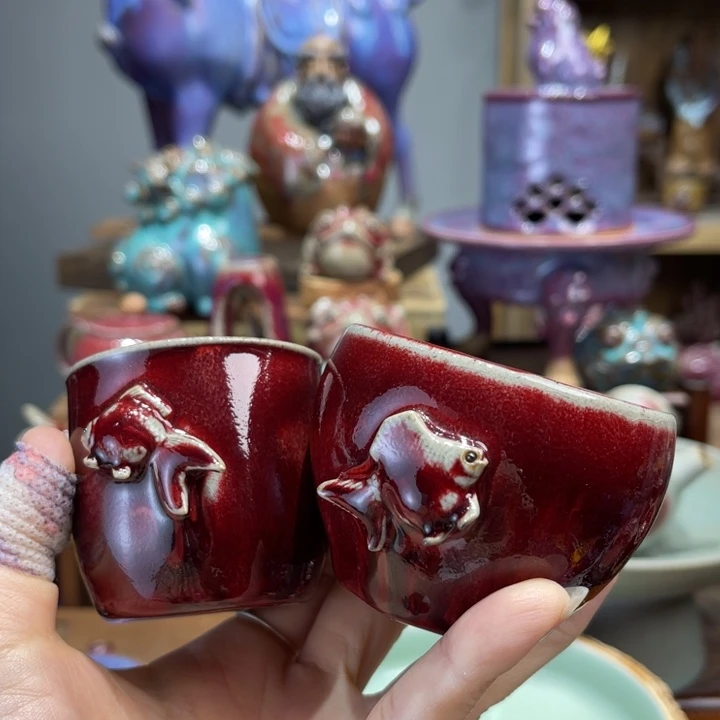 钧瓷美器钧瓷美物穿**林