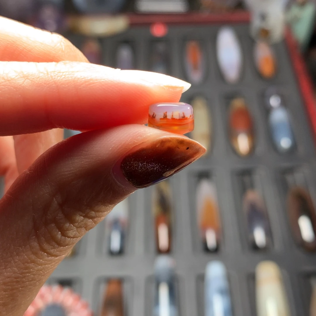 未镶嵌颈饰玛瑙/玉髓