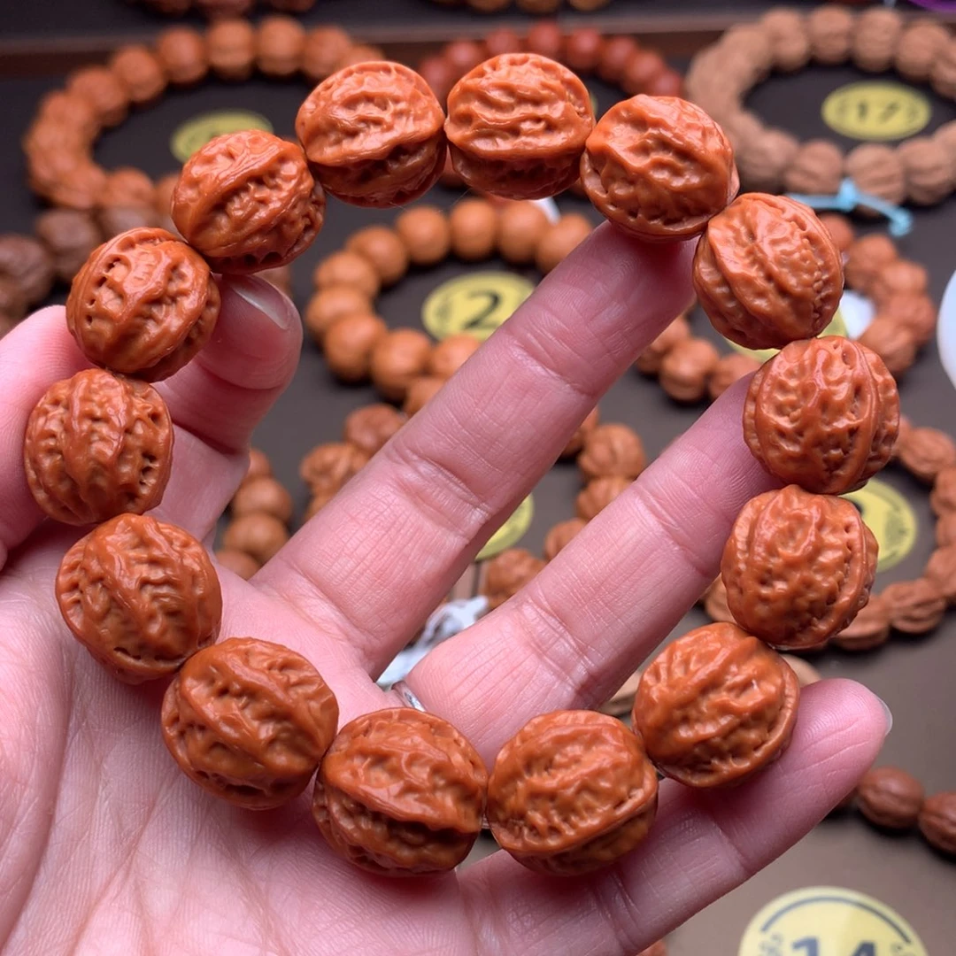 文玩核桃手串19尺寸