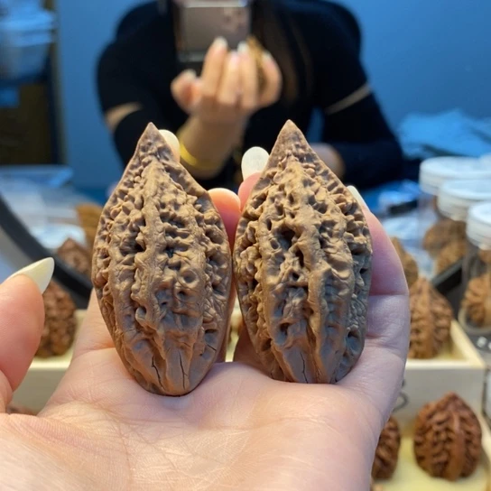 桃核把件东北秋子6