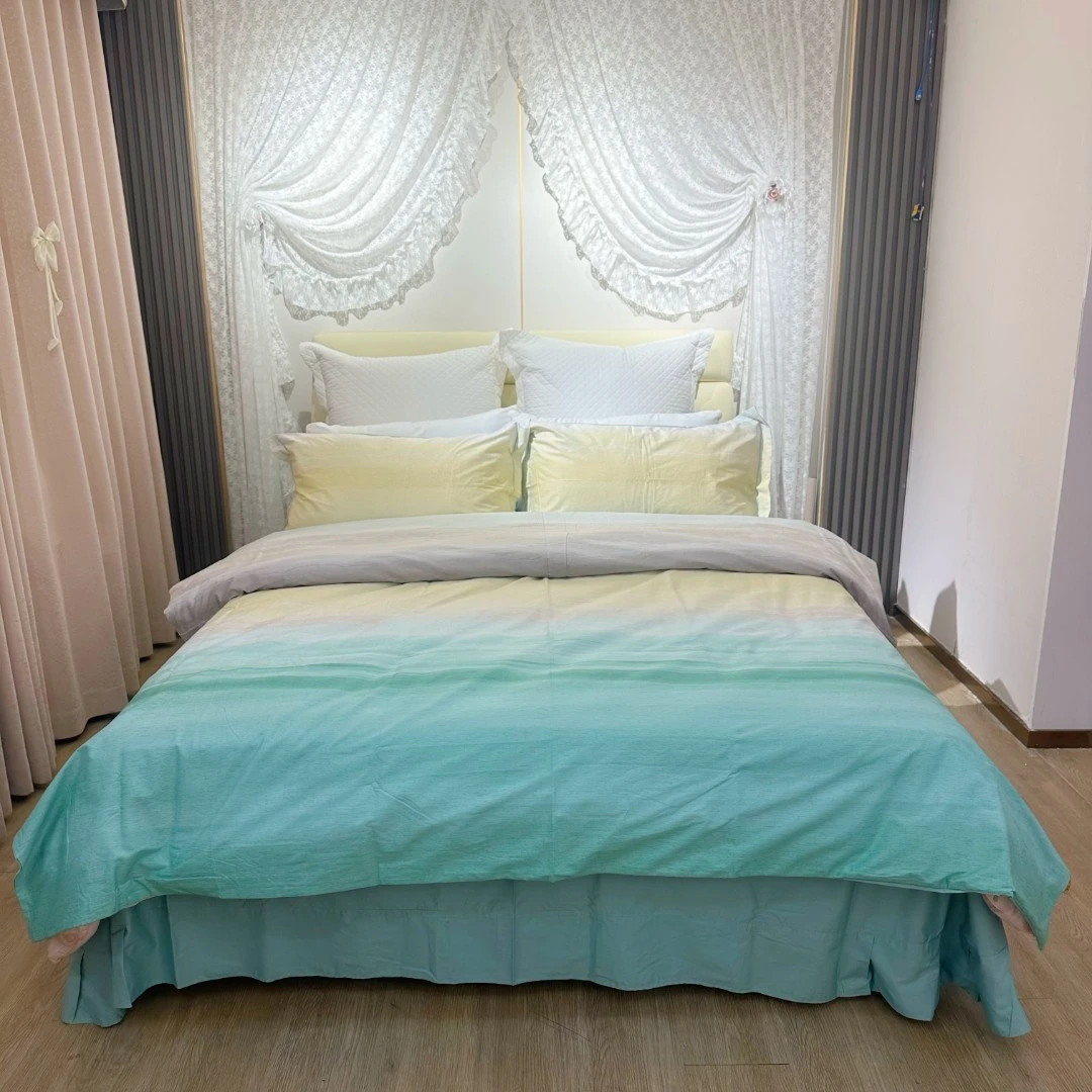 全棉新疆棉家用小清新床单四件套