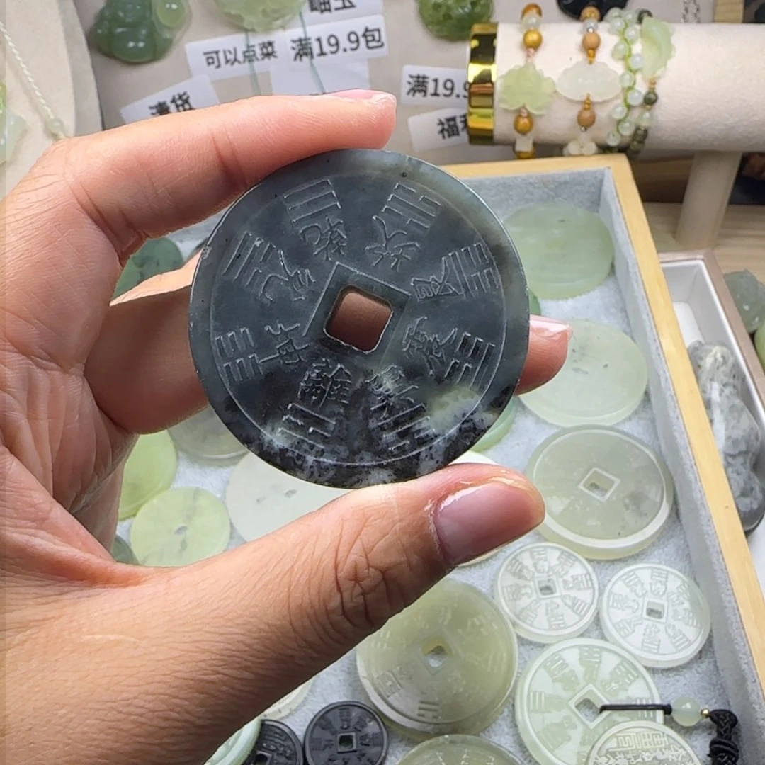 蛇纹石玉岫玉未镶嵌A**鸟