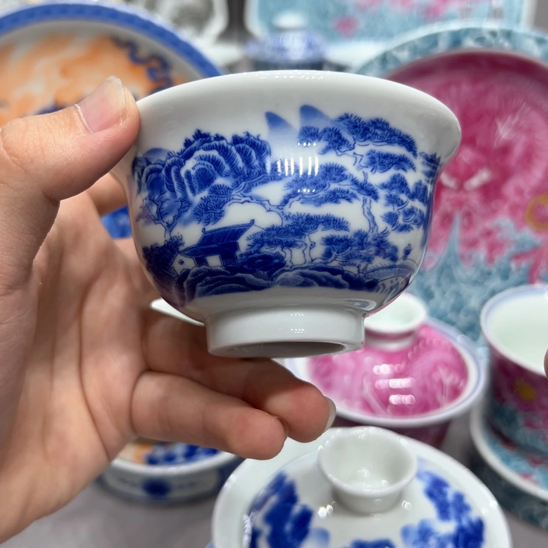 瓷片景德镇高端瓷器茶具