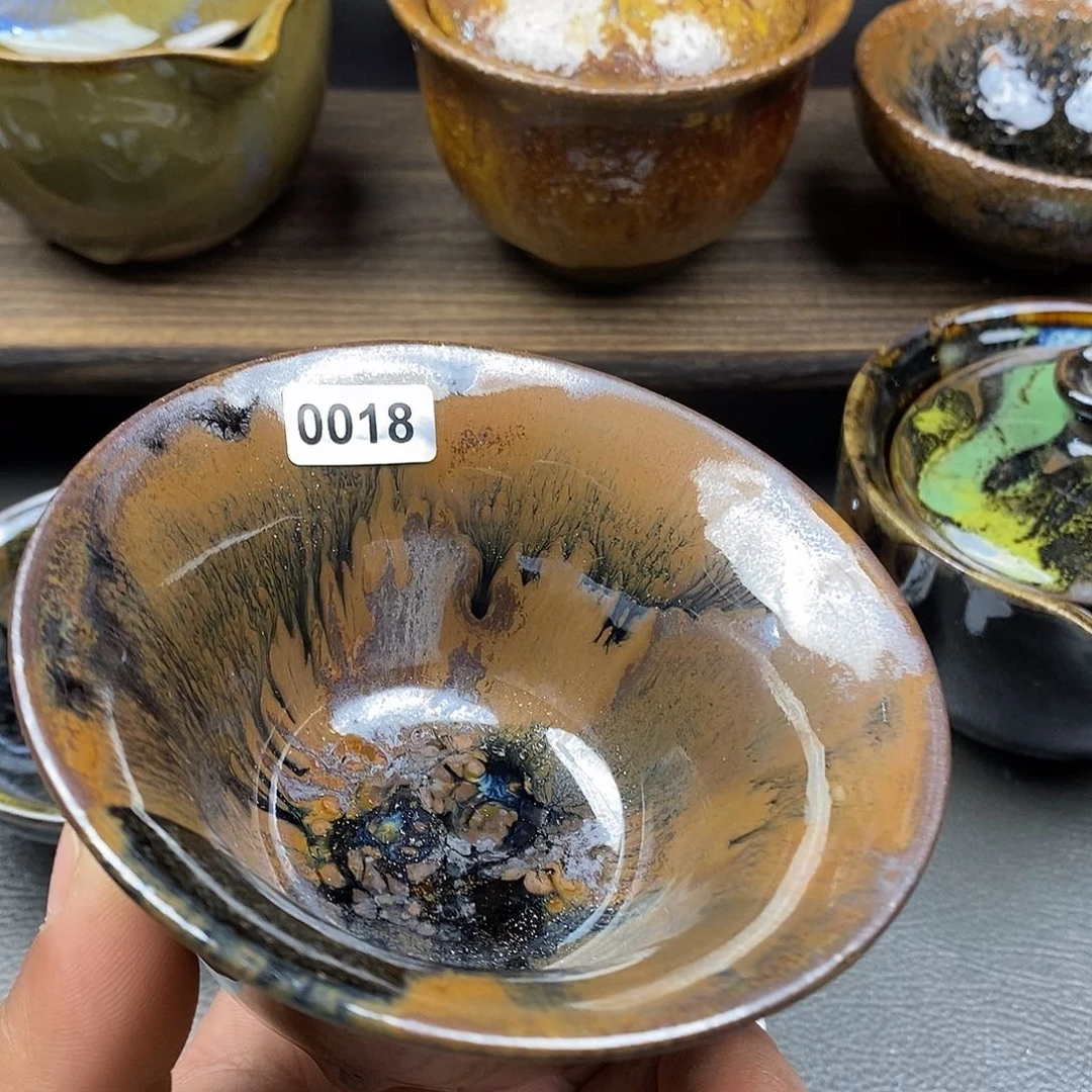 茶盏微瑕建盏主人杯子