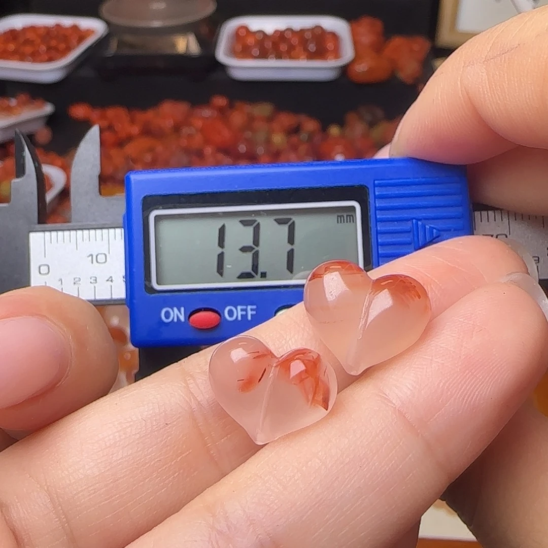 南红玛瑙未镶嵌颈饰