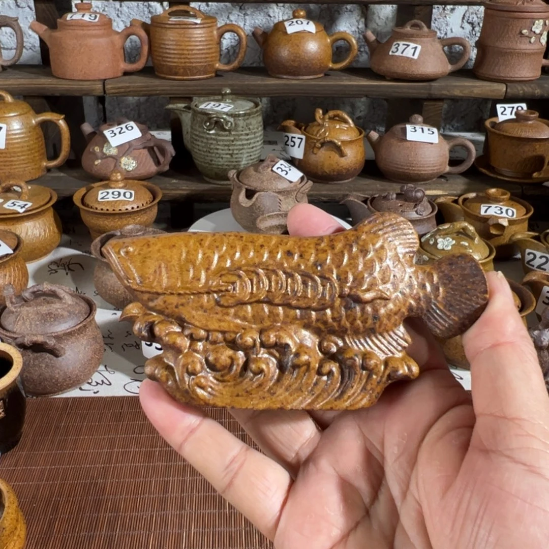 缸微瑕原谷烧高温粗瓷