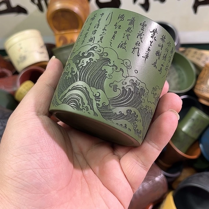 茶杯紫砂全手工紫砂主人杯