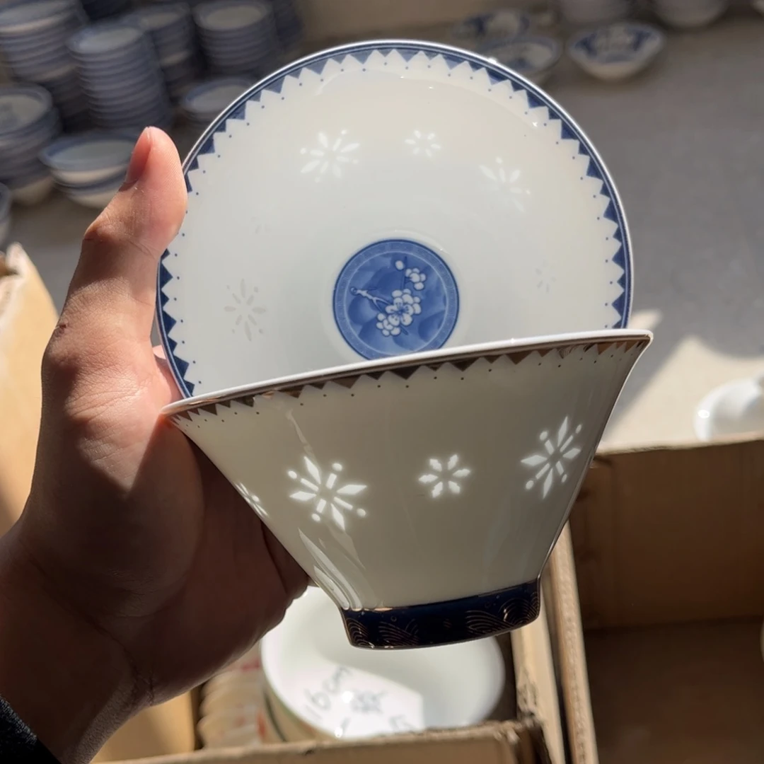 景德镇高温细白瓷餐具