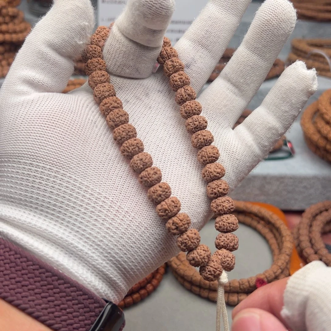 金刚菩提吊坠平细单圈  36颗