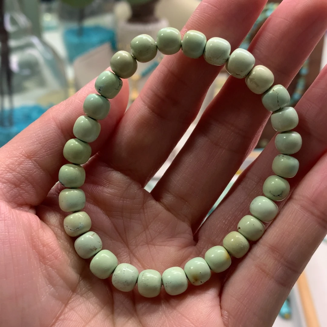 薄***r绿松石未镶嵌配饰