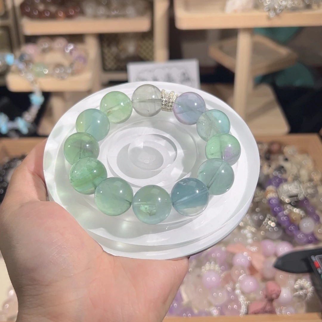 水晶手链未镶嵌天然水晶默认微瑕