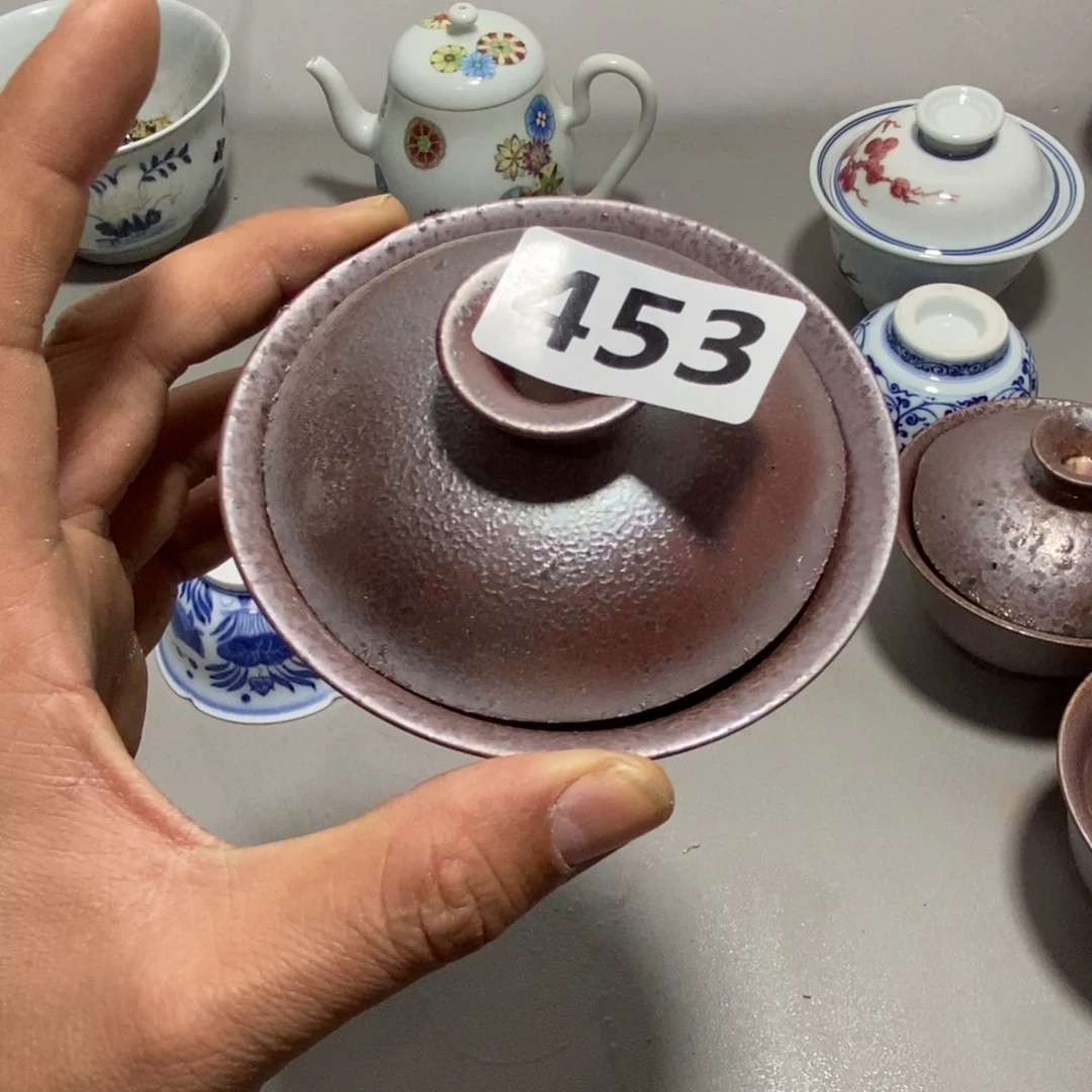 柴烧茶具陶瓷杯子