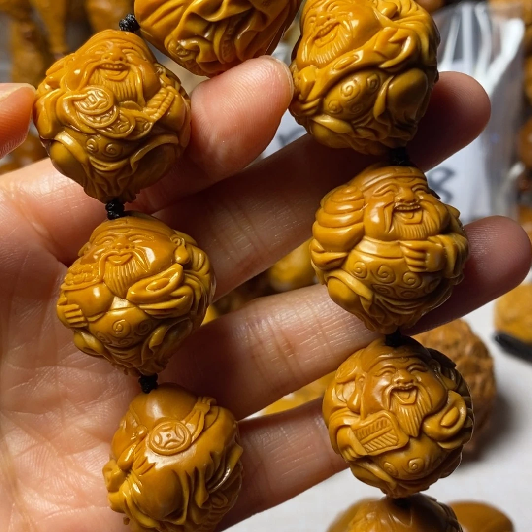 橄榄核手串/手链D****日八方来财