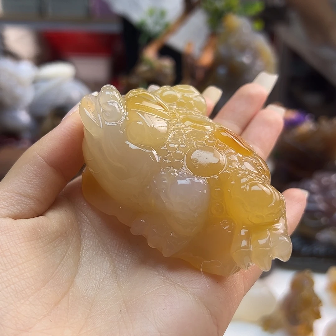 玛瑙/玉髓未镶嵌吊坠(不含链)