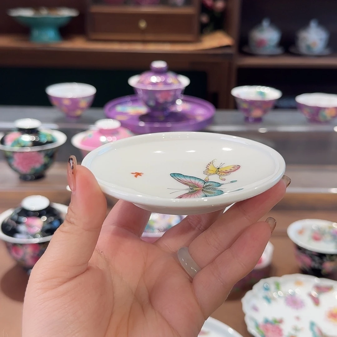 珐琅彩主人杯茶具系列