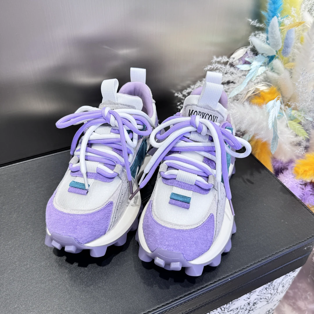 2025MORYCOVL新款阿甘鞋~夏季新款休闲百搭冰丝透气网面运动鞋678