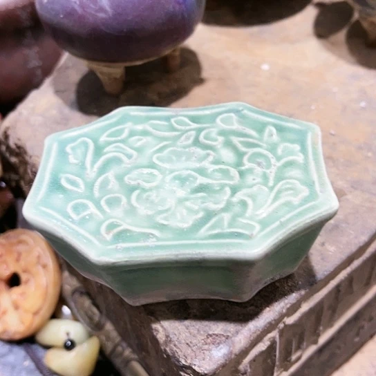 瓦当摆件摆件茶茶包陶瓷