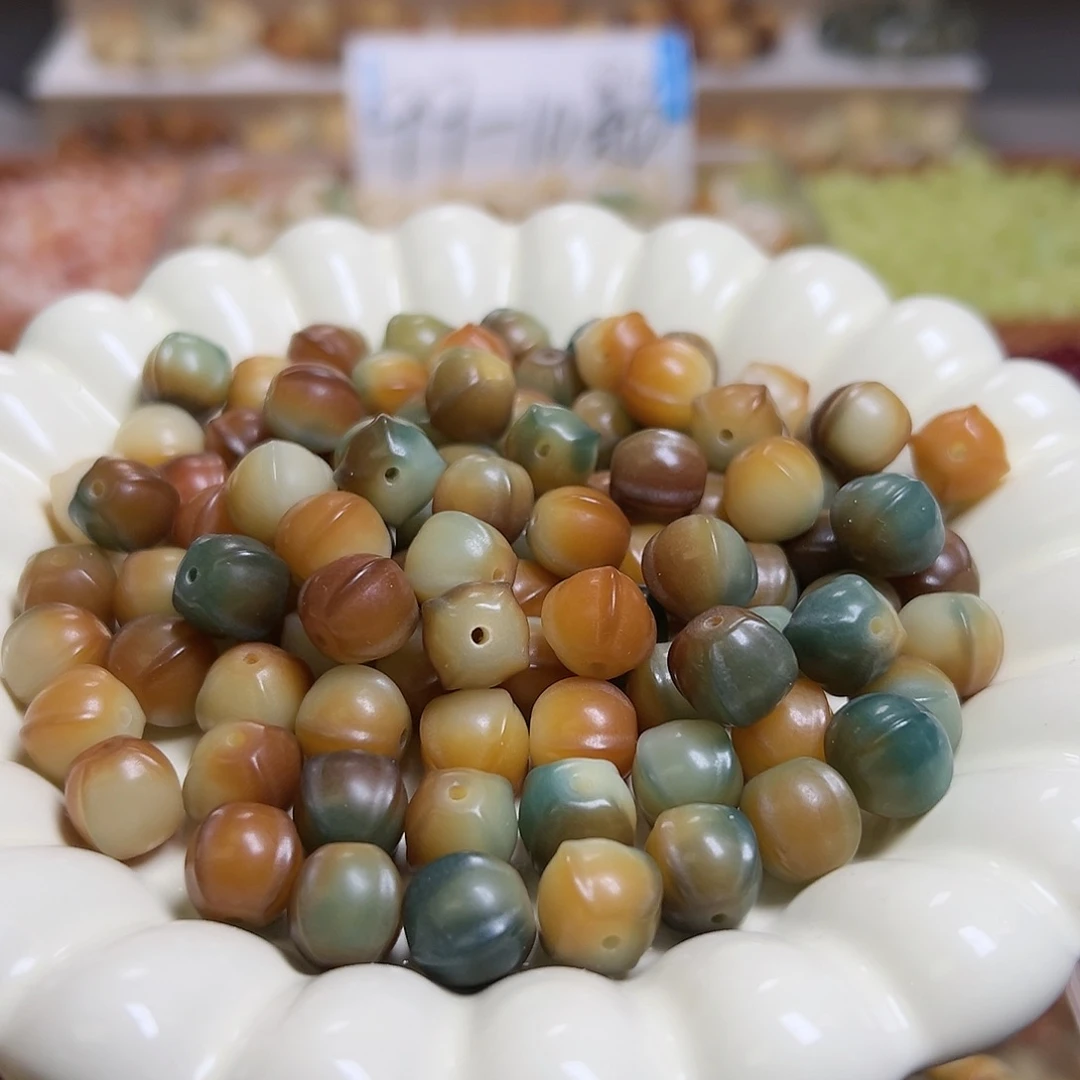 菩提根/象牙果吊坠卡11敦煌沙鱼其22颗