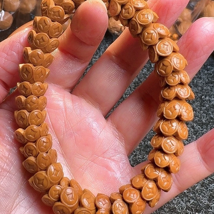 橄榄核吊坠橄榄金钱碗