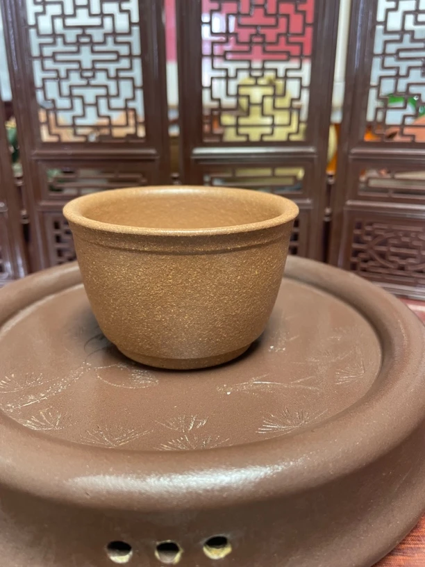 宜兴紫砂壶自产自销原矿紫砂杯110cc