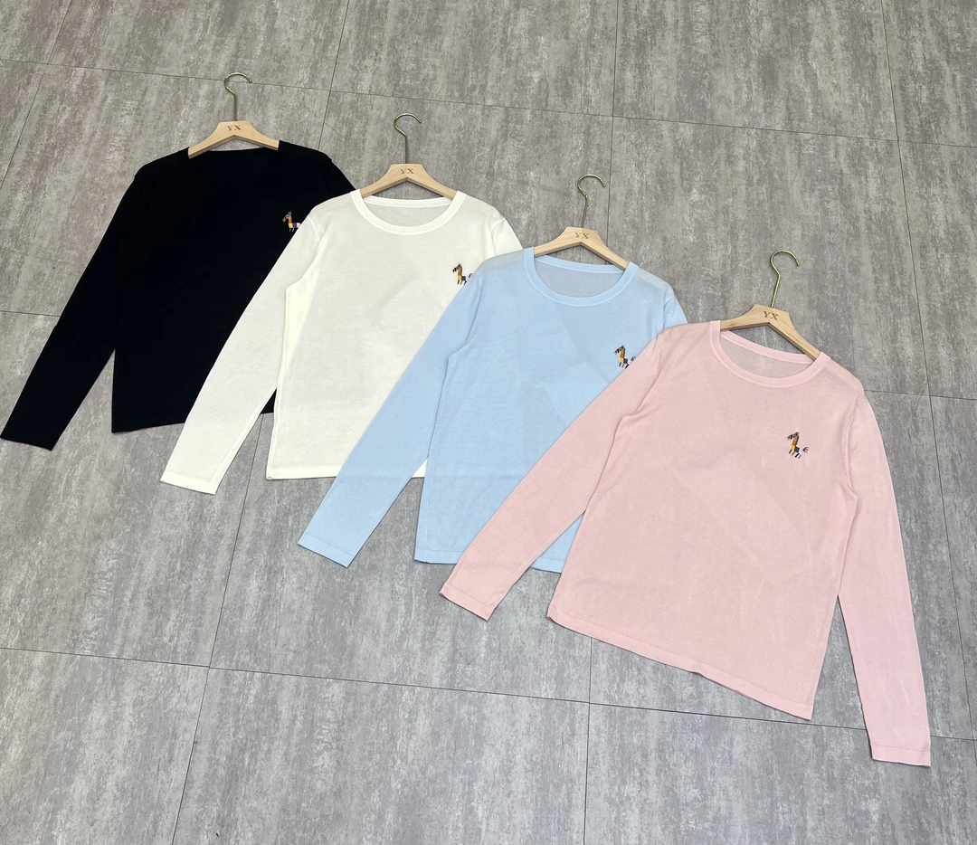 【珍珍粉丝专享】7242--16针四平密织100%超细兰精天丝刺绣防晒罩衫