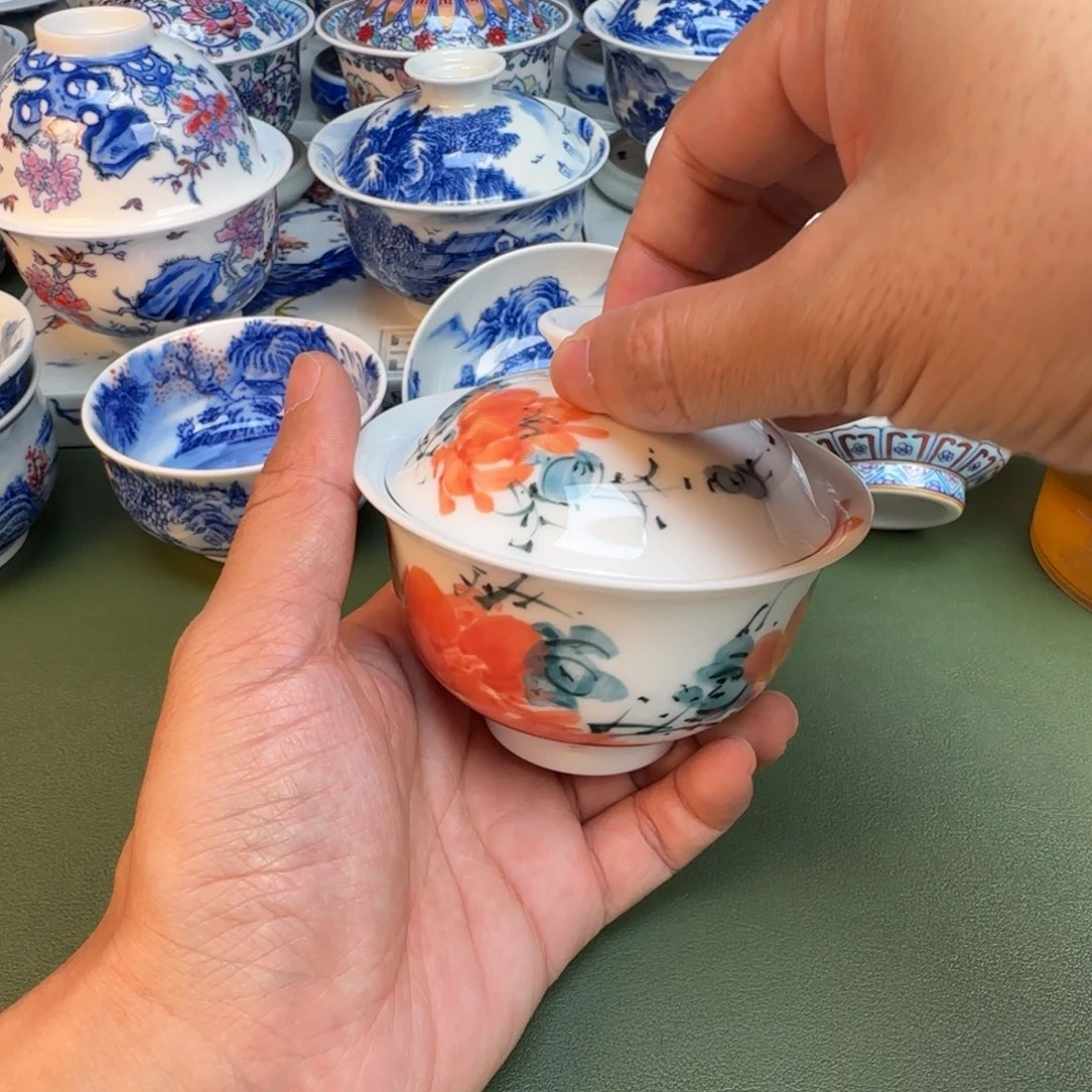 纯手工纯手绘茶具229