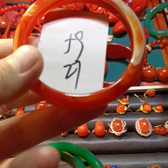 南红玛瑙银S925镶嵌颈饰