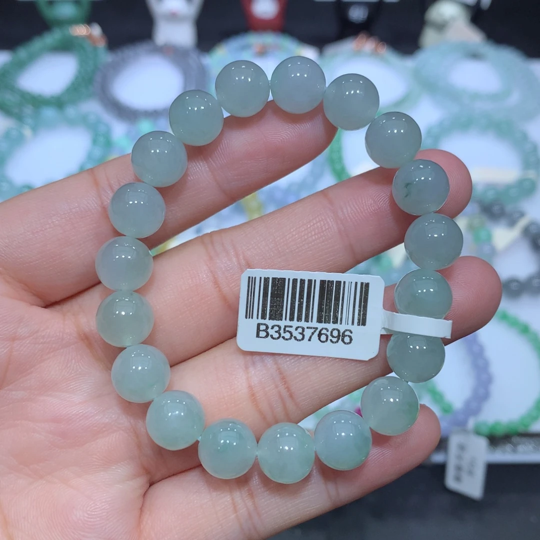 翡翠未镶嵌手串天然