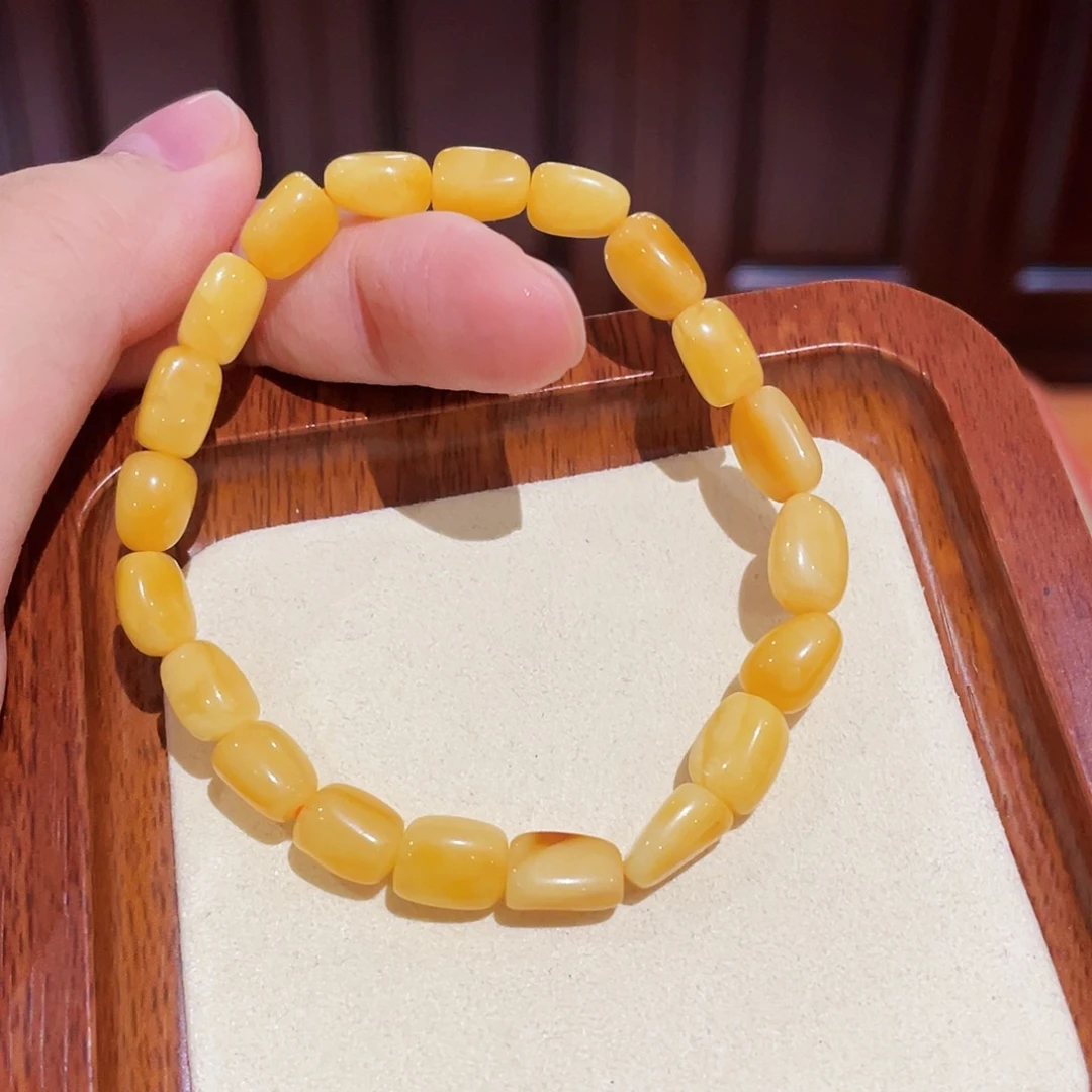 蜜蜡手链未镶嵌手串