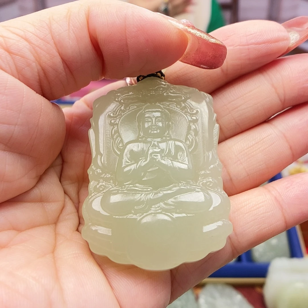 【闪购商品】和田玉颈饰未镶嵌a**丫