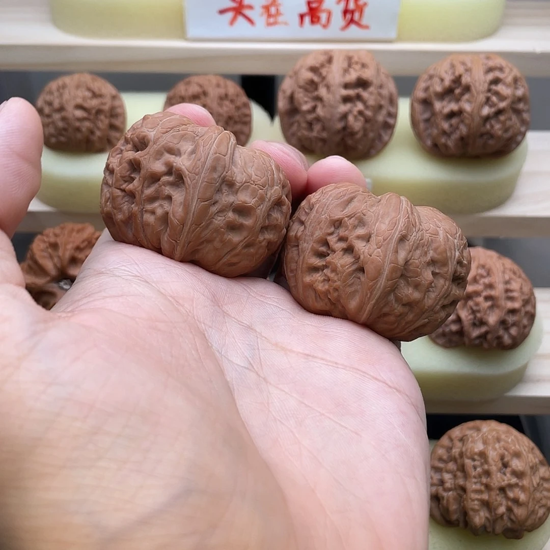 吊坠文玩核桃45全品元宝