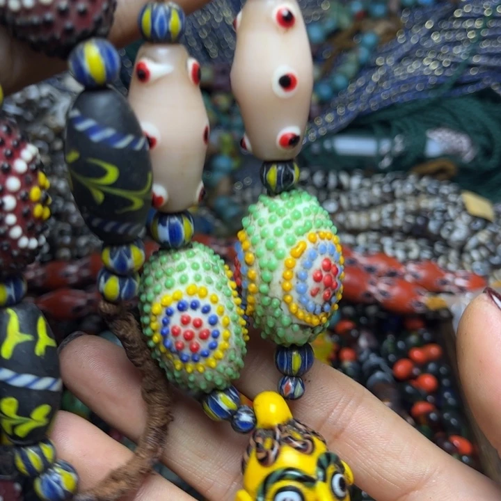 颈饰玻璃4092琉璃一条