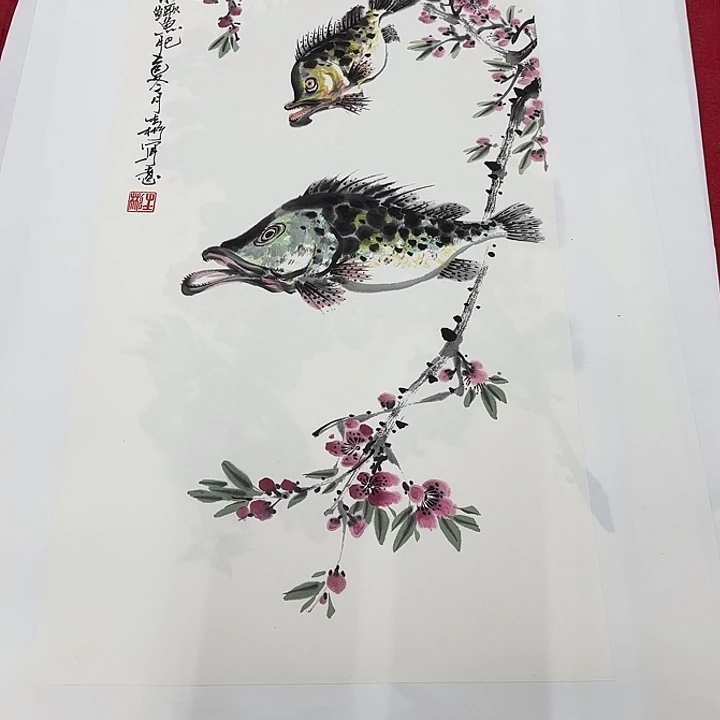 国画花鸟的翅膀和翅膀是一样