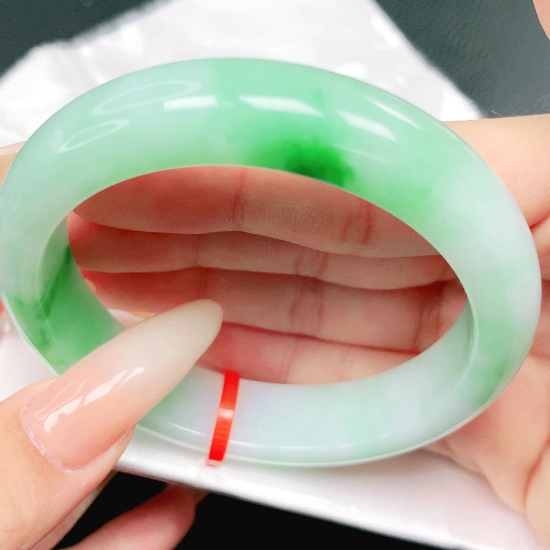 翡翠未镶嵌手镯54