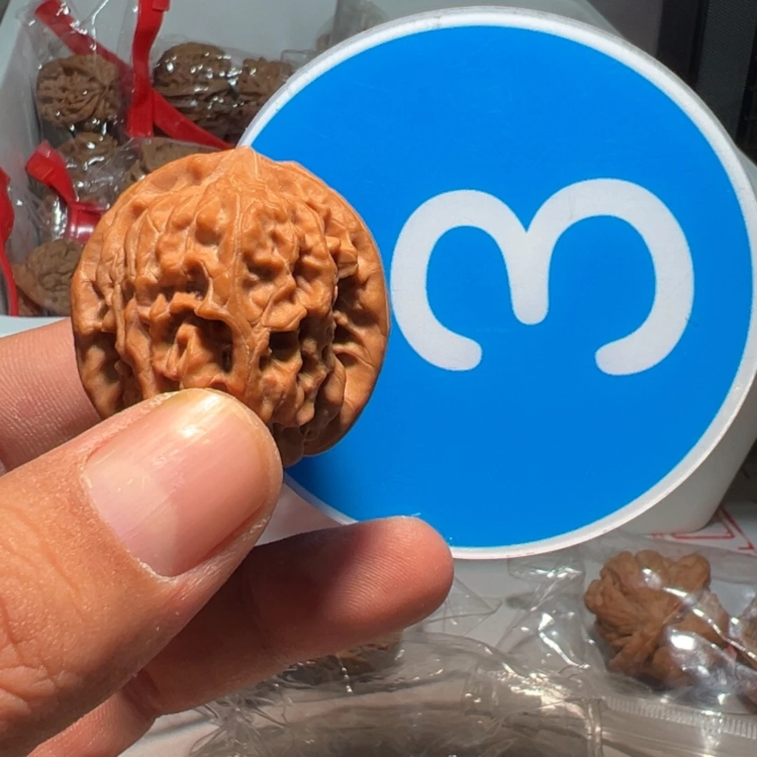 大***车文玩核桃，蓝色03号