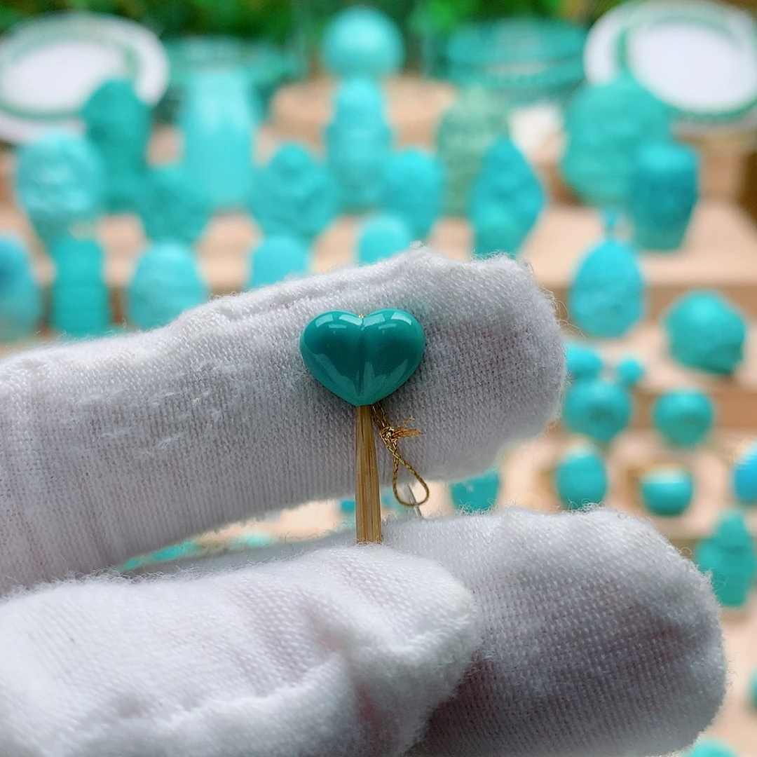 绿松石未镶嵌配饰