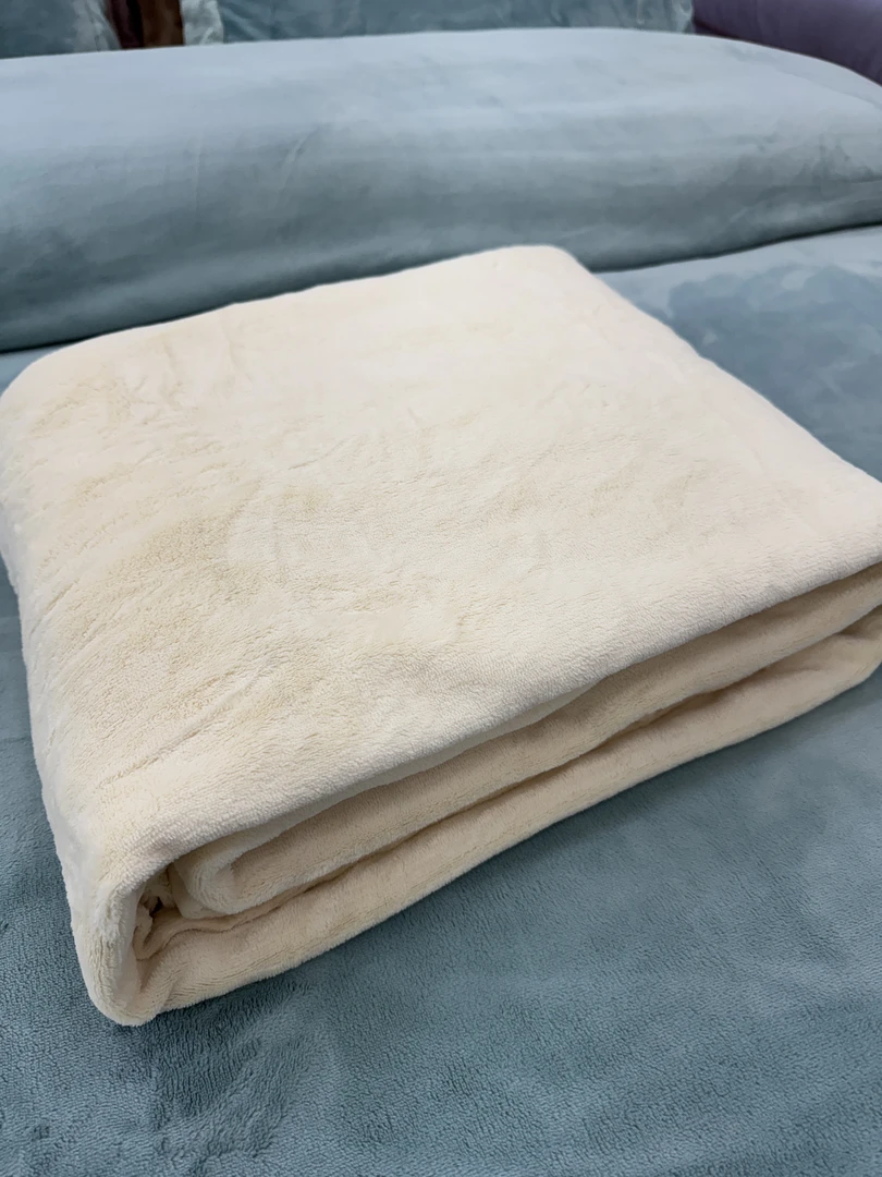 MANBO/缦博 牛奶绒单床单简约柔软加厚纯色